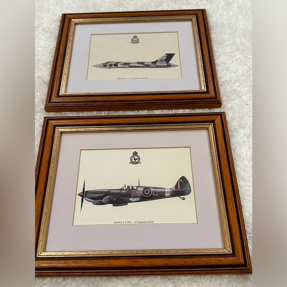 Vintage Airplanes Framed Wall Art - Picture 1 of 10